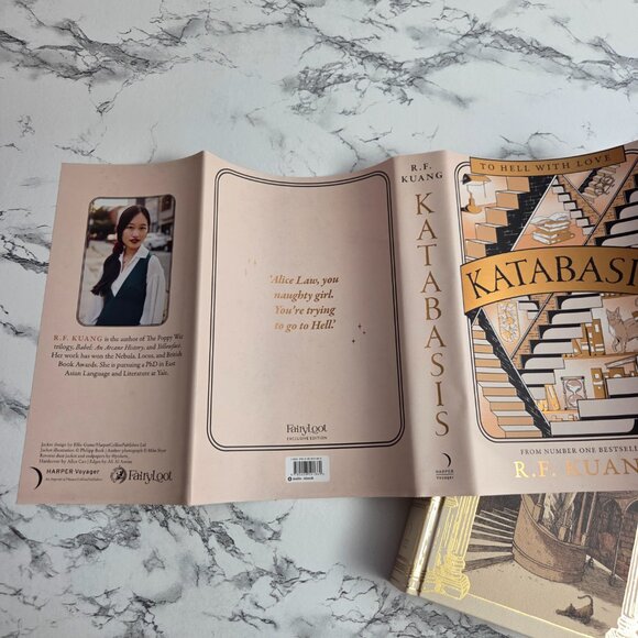 Katabasis by R. F. Kuang Fairyloot See You In Hell August 2025 - Picture 9 of 9